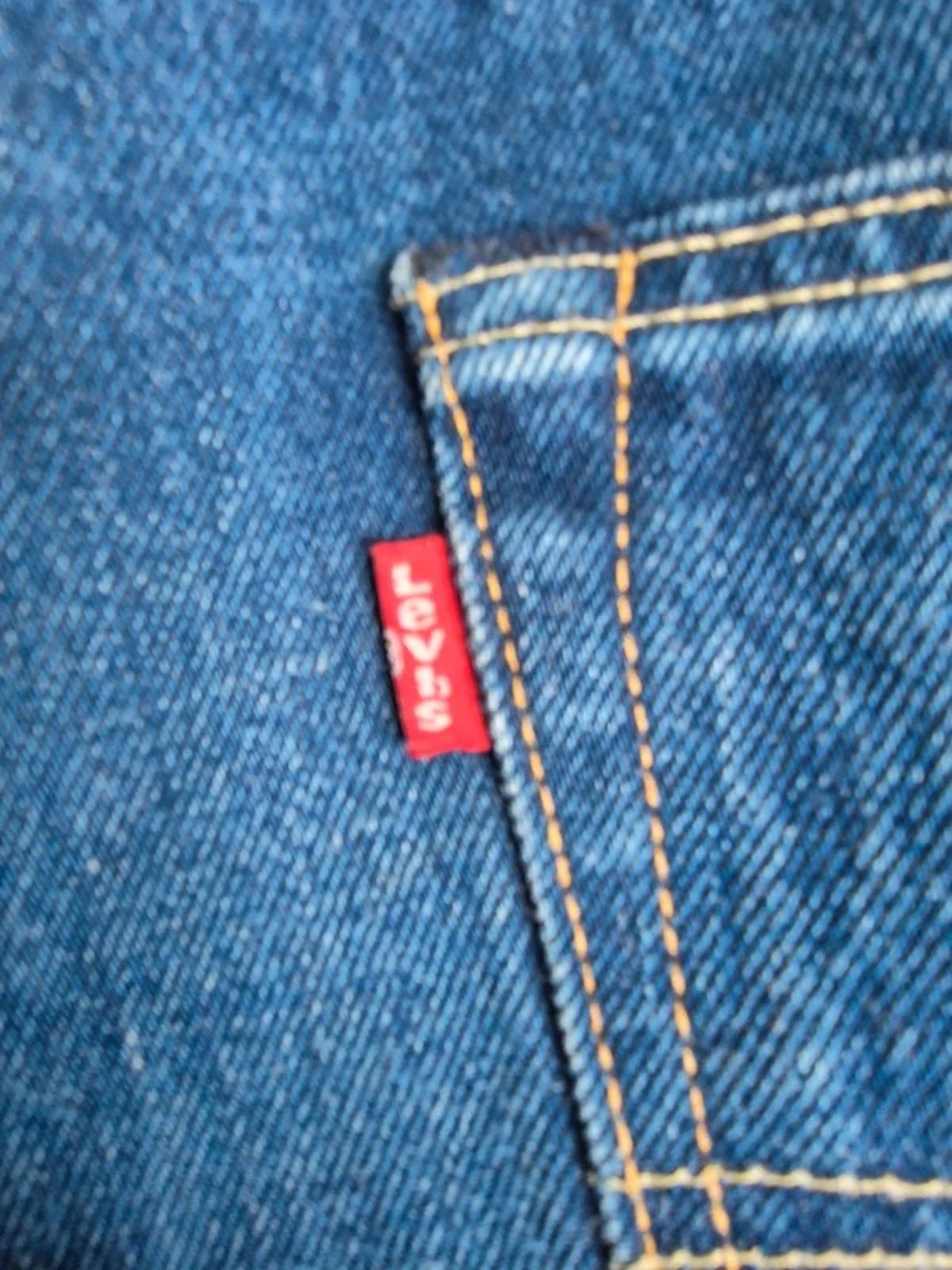 Levi 501"s, button fly, W38 L33