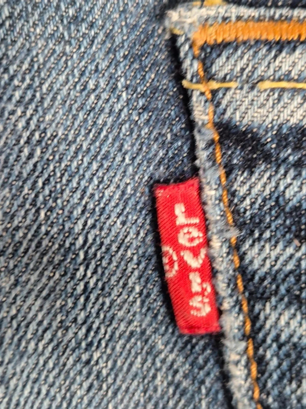 Vintage Levi 501"s, paper tag, W37