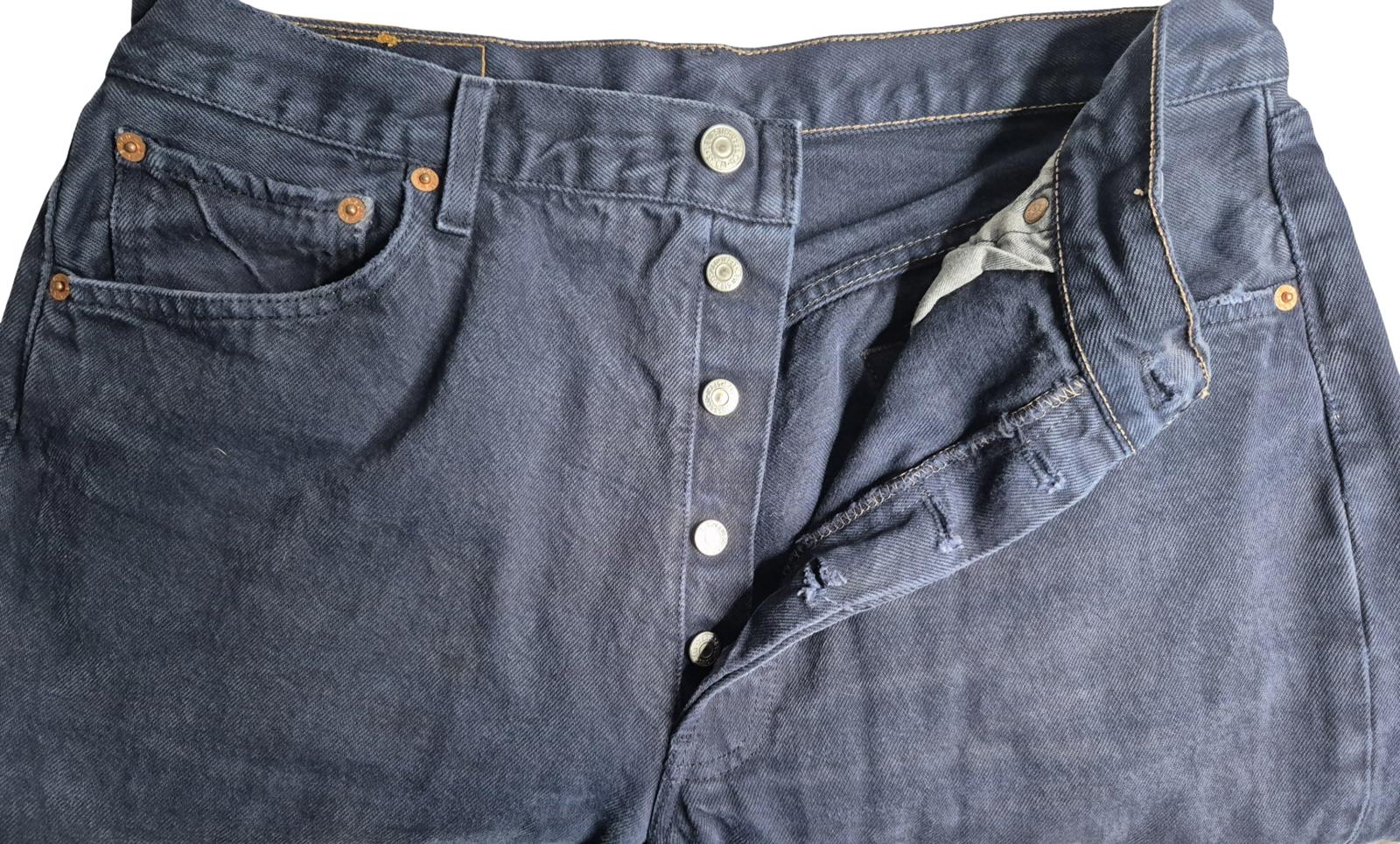 Vintage 90's, 501"s, Navy Blue, W33