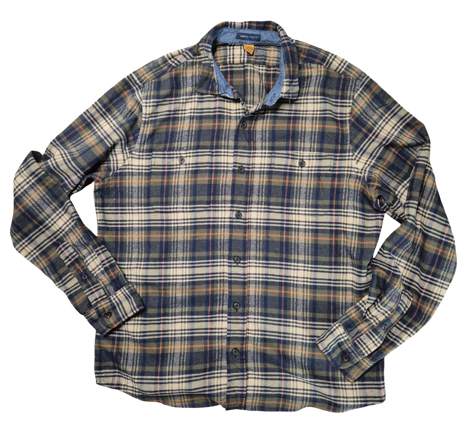 Classic Flannel check shirt L
