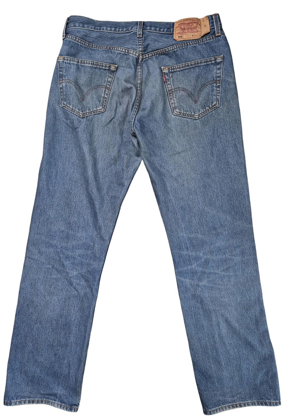Levi 501"s, button fly, W35 L33