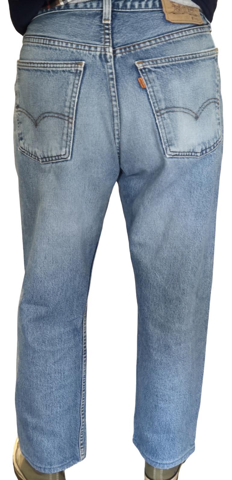 90s Levi 615s,orange tab, W32