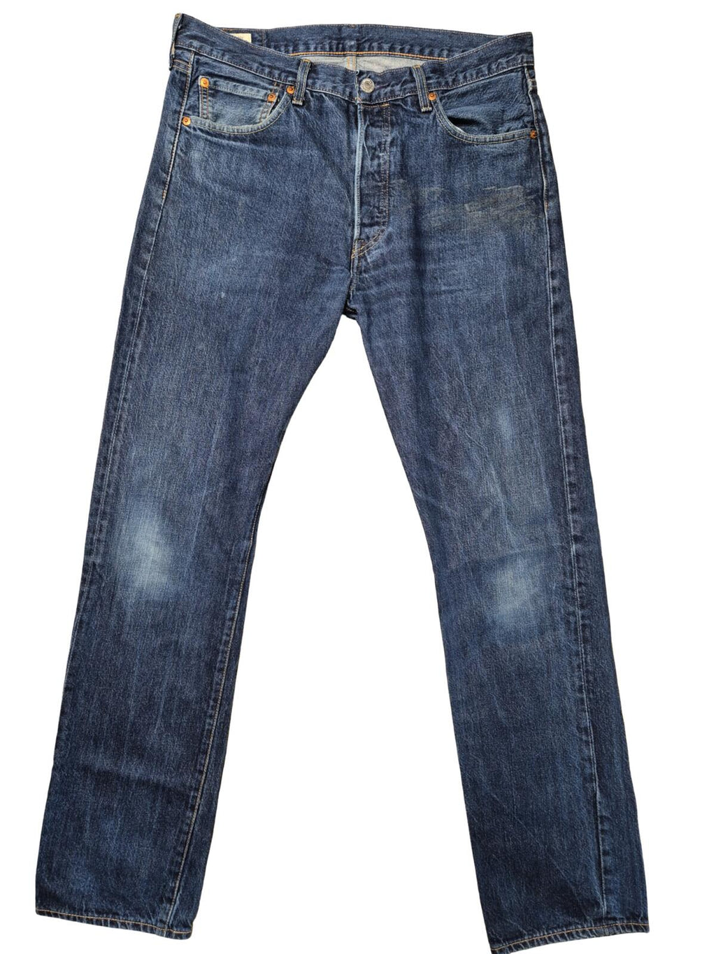 Levi 501s, leather patch,W33 L32