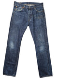 Levi 501s, leather patch,W33 L32
