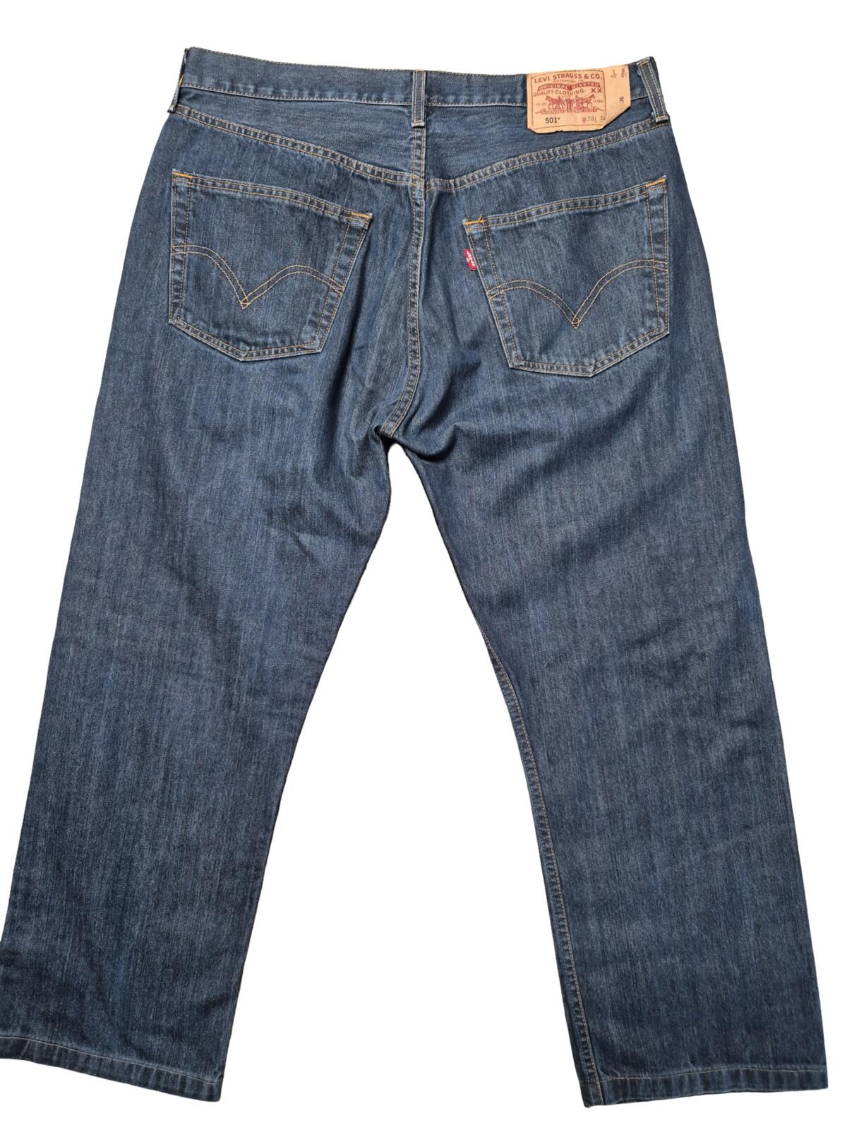Vintage Levi 501s, paper tab, W36 L28