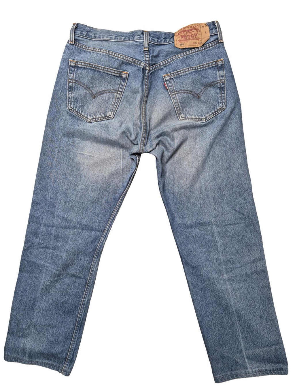 Vintage Levi 501s, paper tab, W32 L28