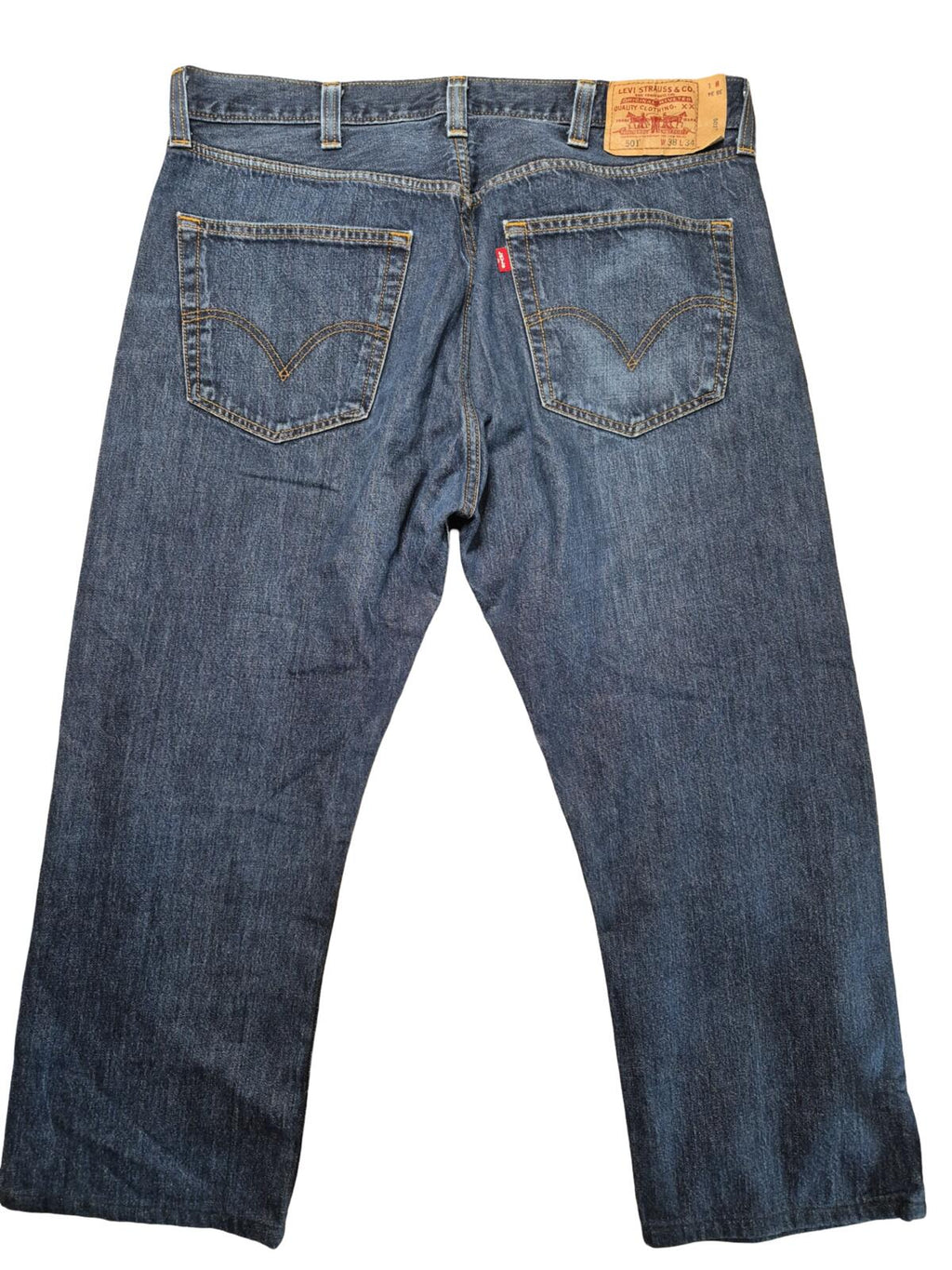 Vintage Levi 501s, paper tab, W38 l25