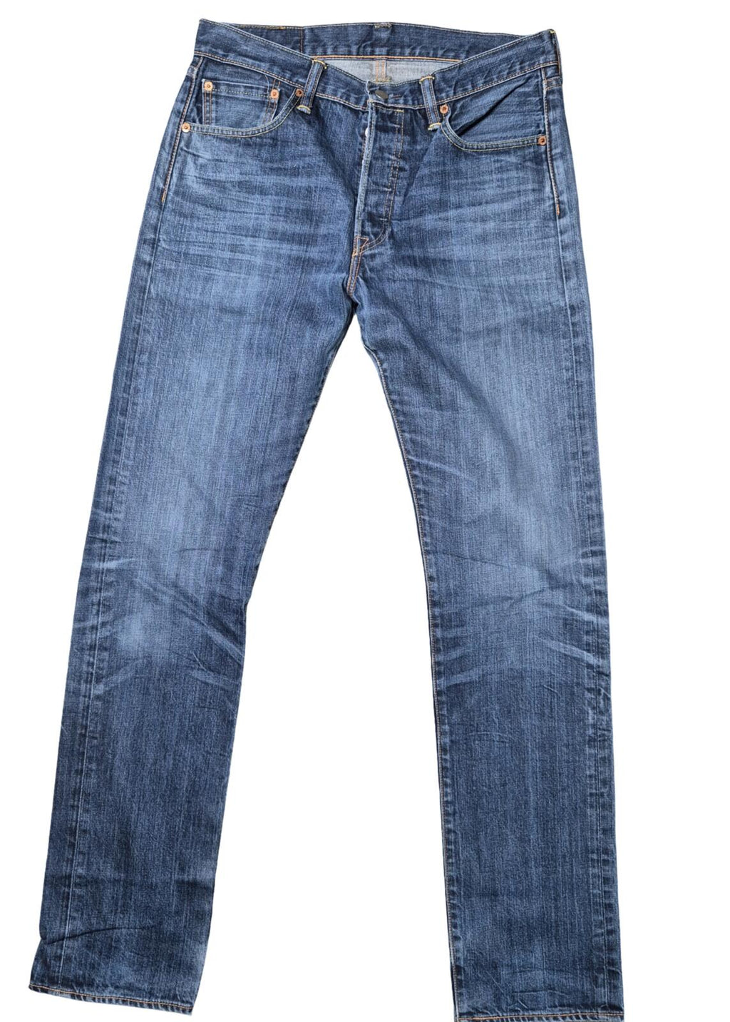 Vintage Levi 501s, Button Fly, W32 L35