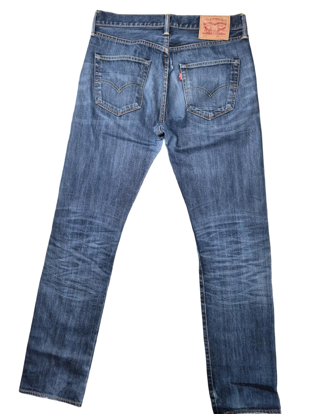 Vintage Levi 501s, Button Fly, W32 L35