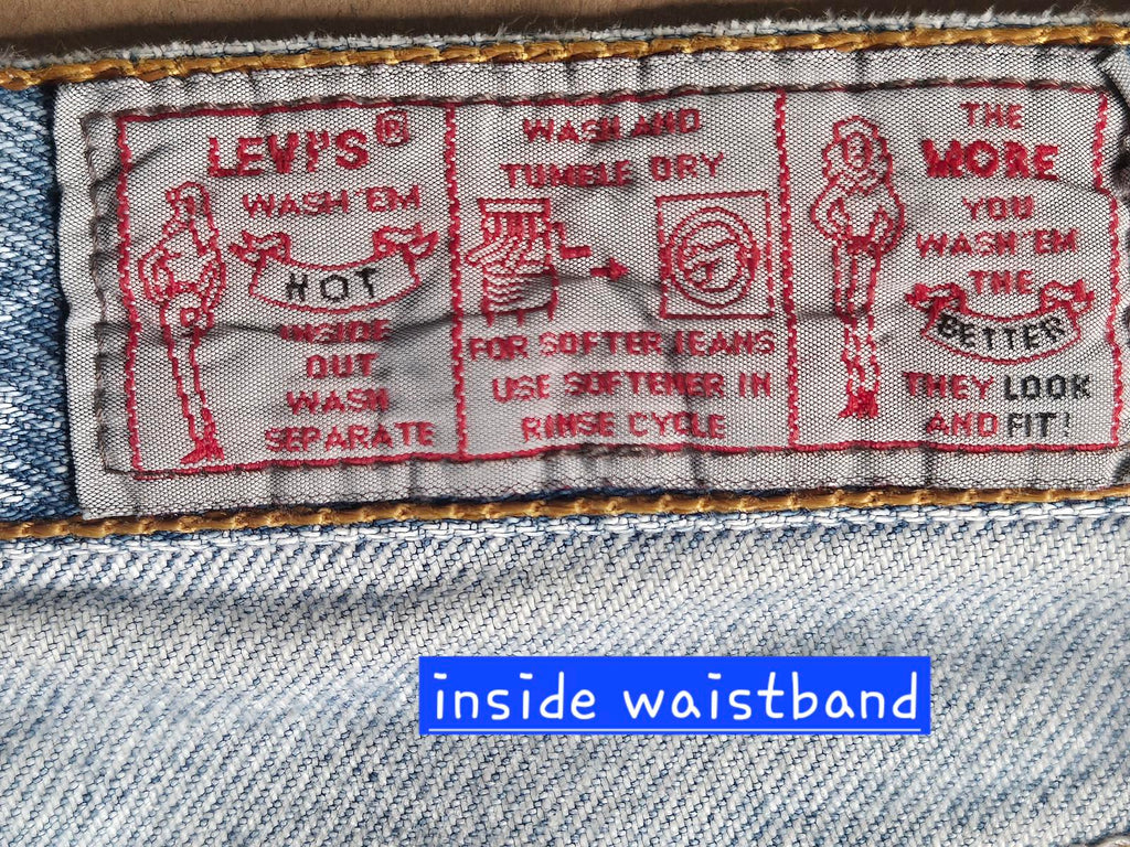 Vintage 90's 901 levi jeans W24