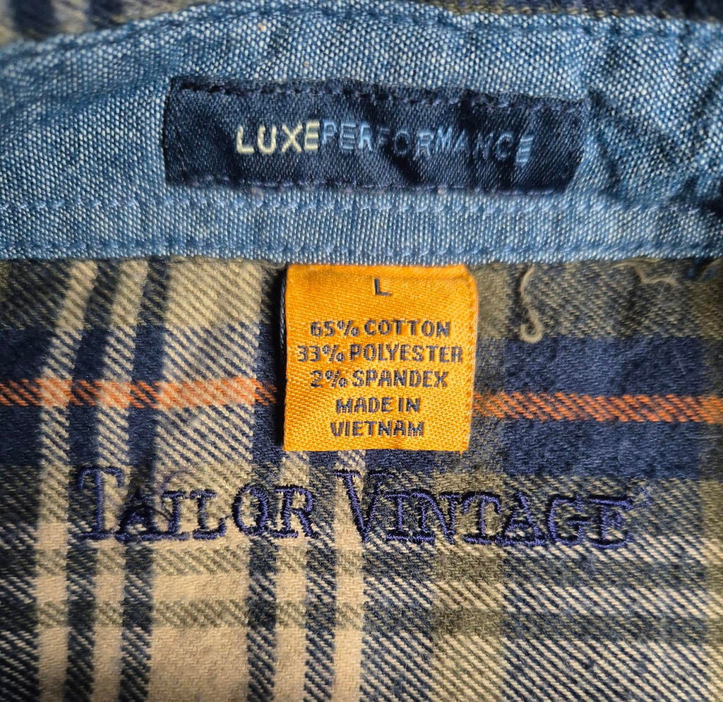 Classic Flannel check shirt L