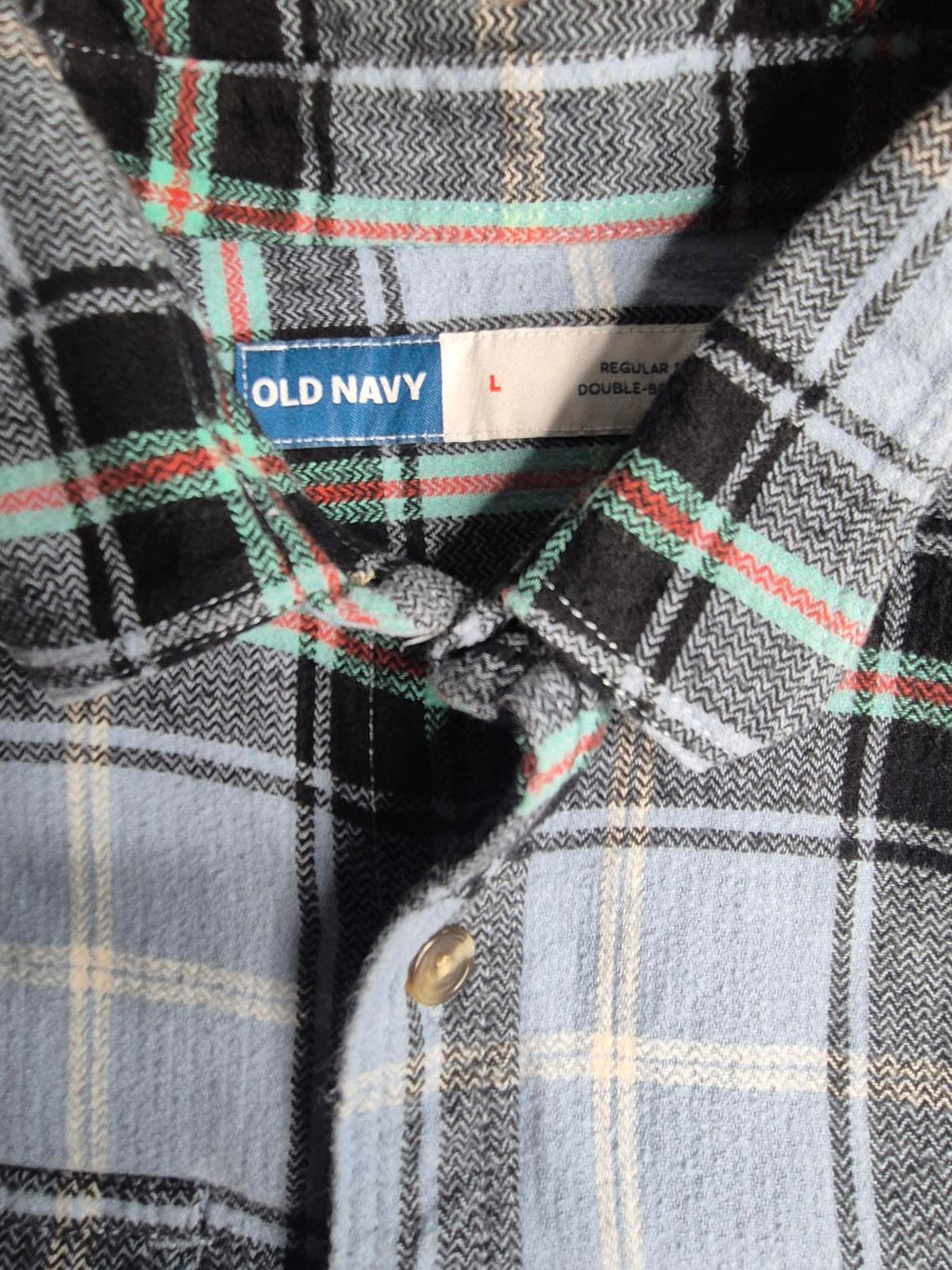 Classic  'Old Navy'Flannel check shirt L