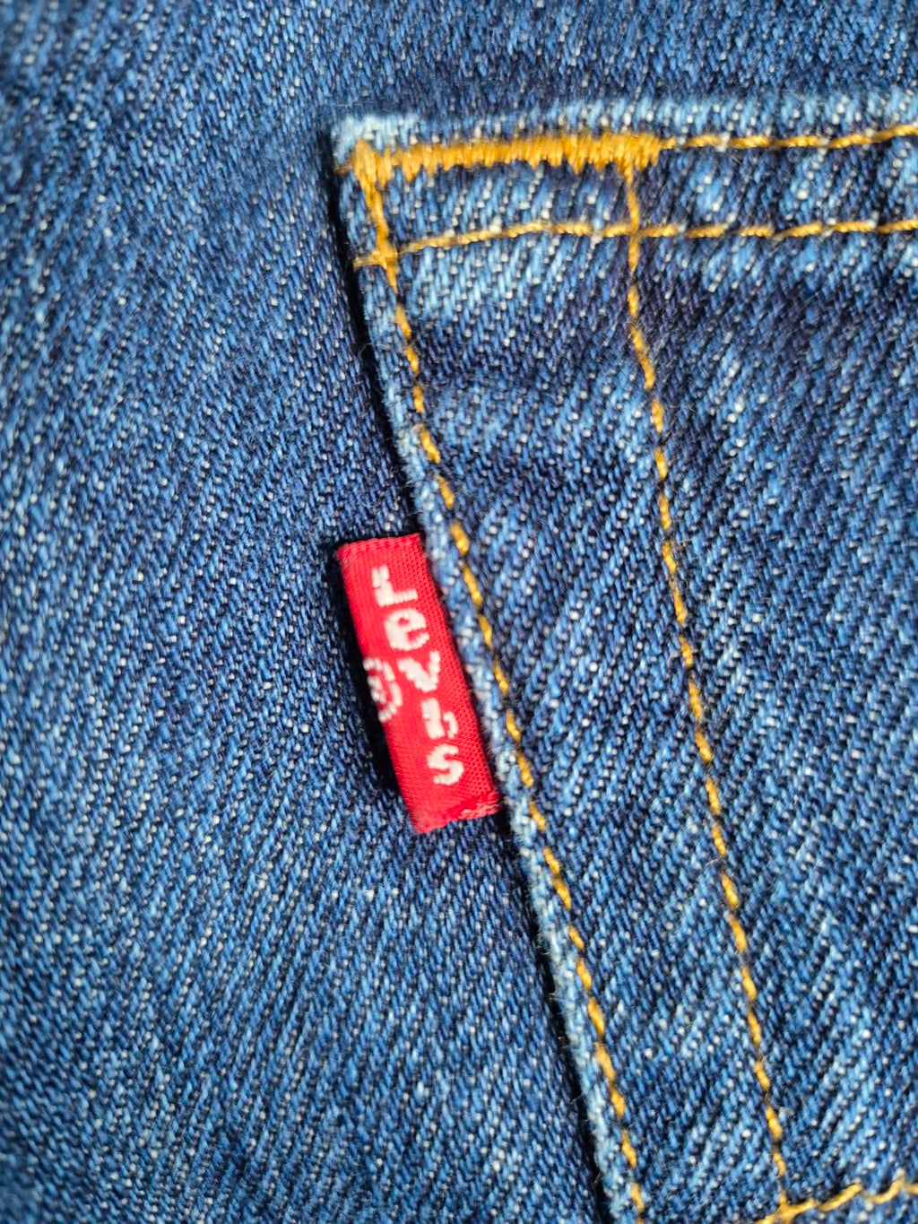 Levi 501"s, button fly, W33 L33 1/2"