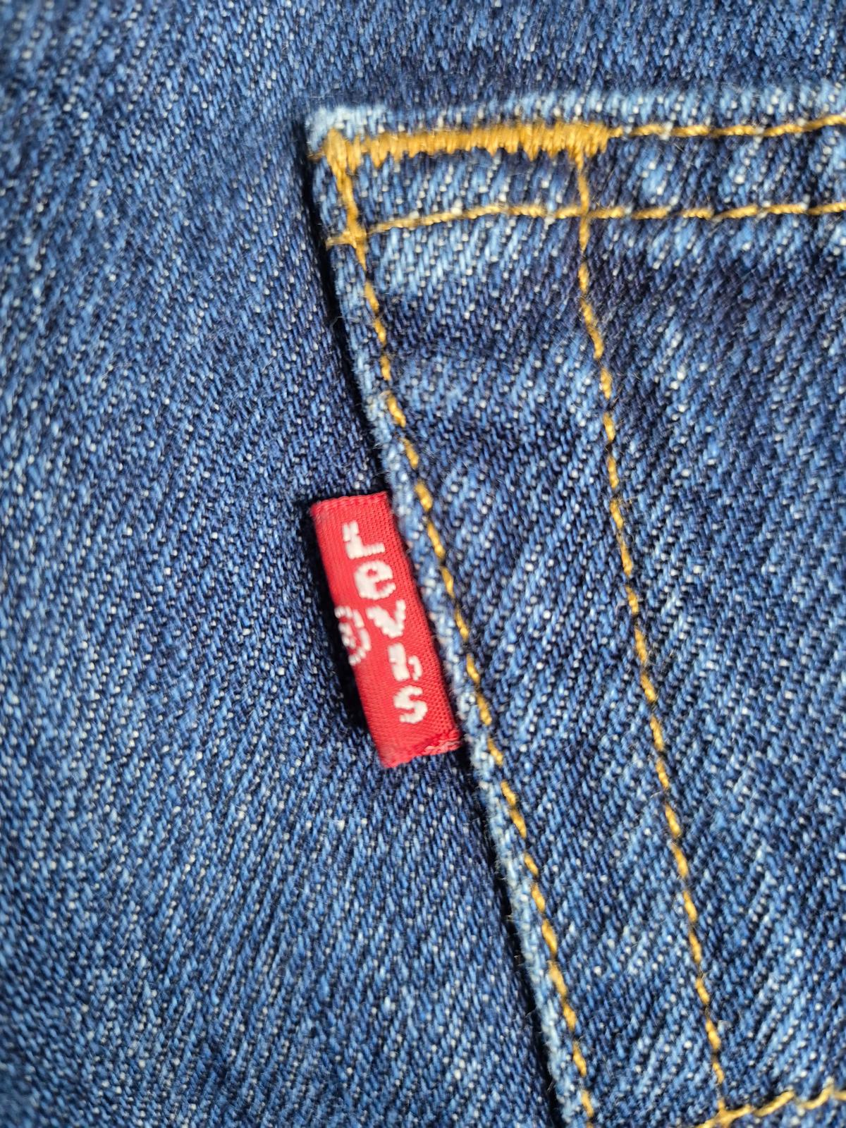 Levi 501"s, button fly, W33 L33 1/2"