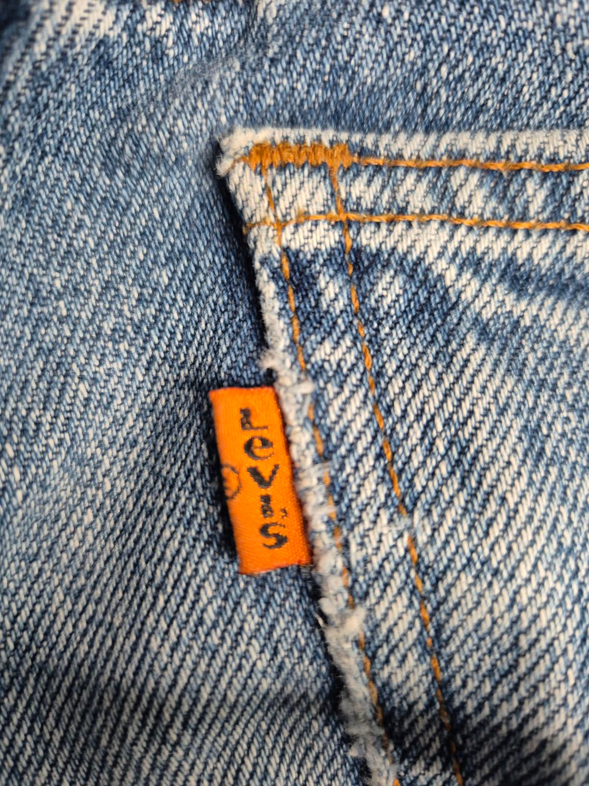 90s Levi 615s,orange tab, W32