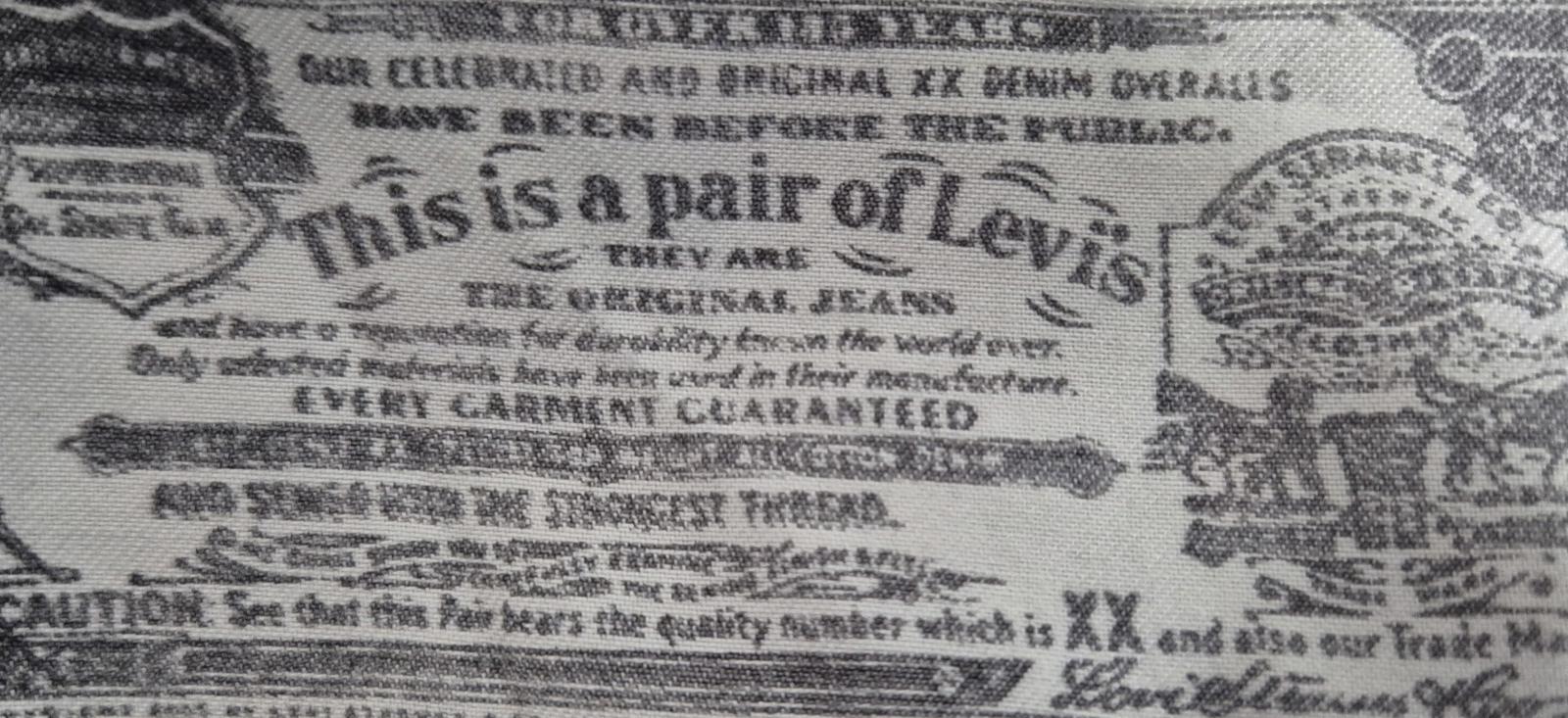 Levi 501"s, button fly, W30 L31 1/2"