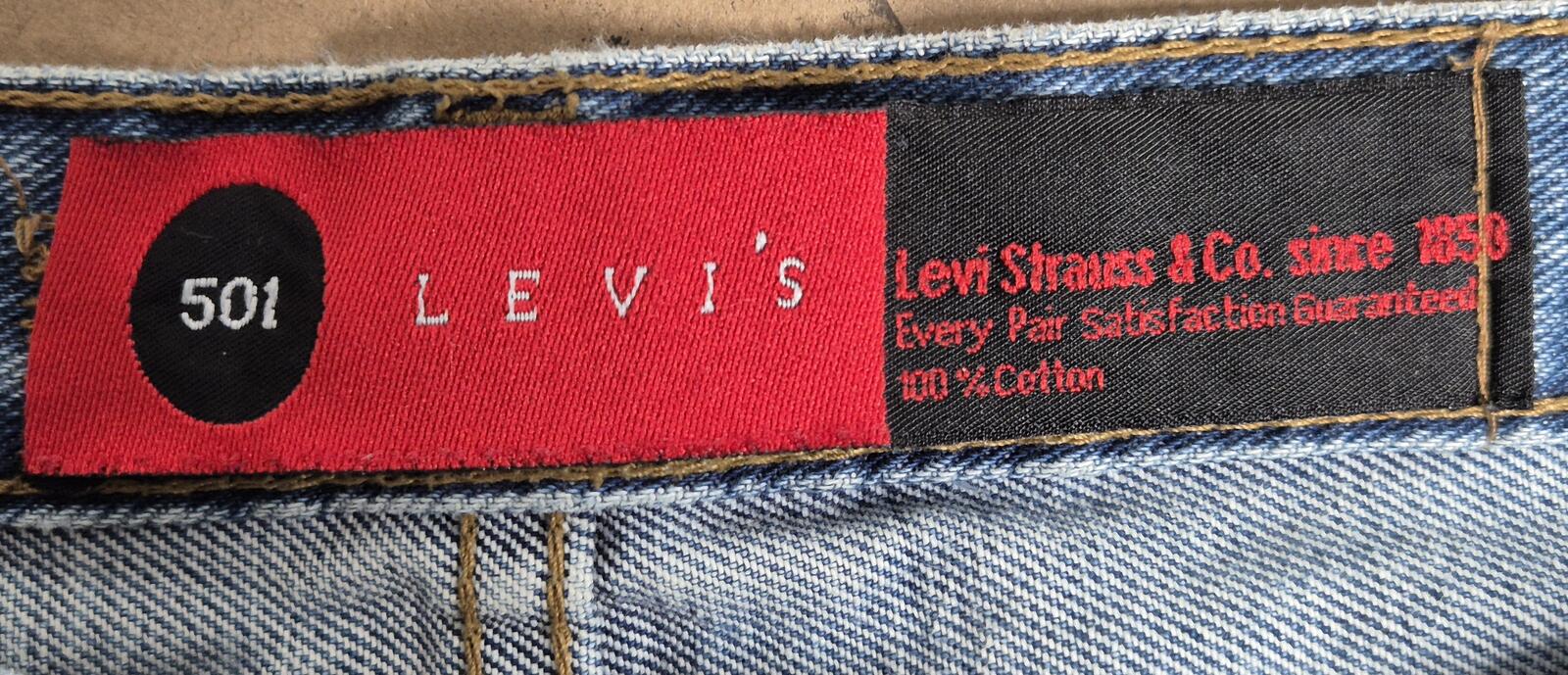 Vintage 90's Levi 501"s Made in USA W30