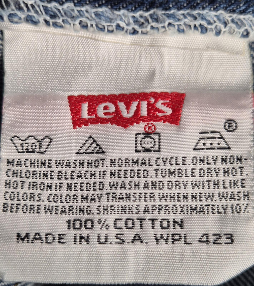 Vintage 90's Levi 501"s Made in USA W30