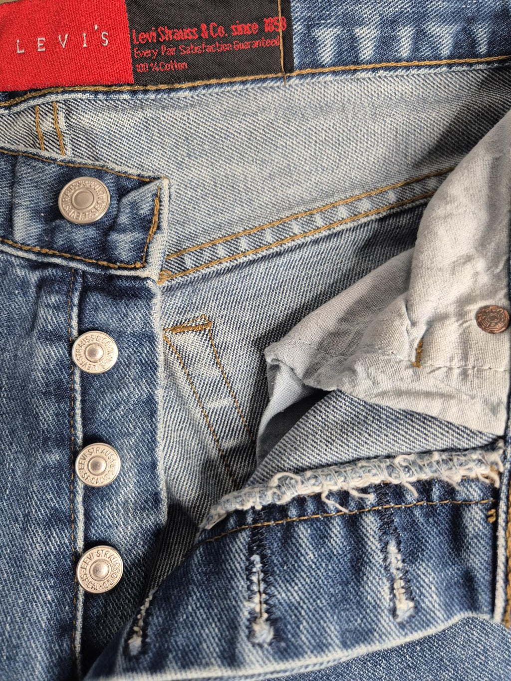 Vintage 90's Levi 501"s Made in USA W30