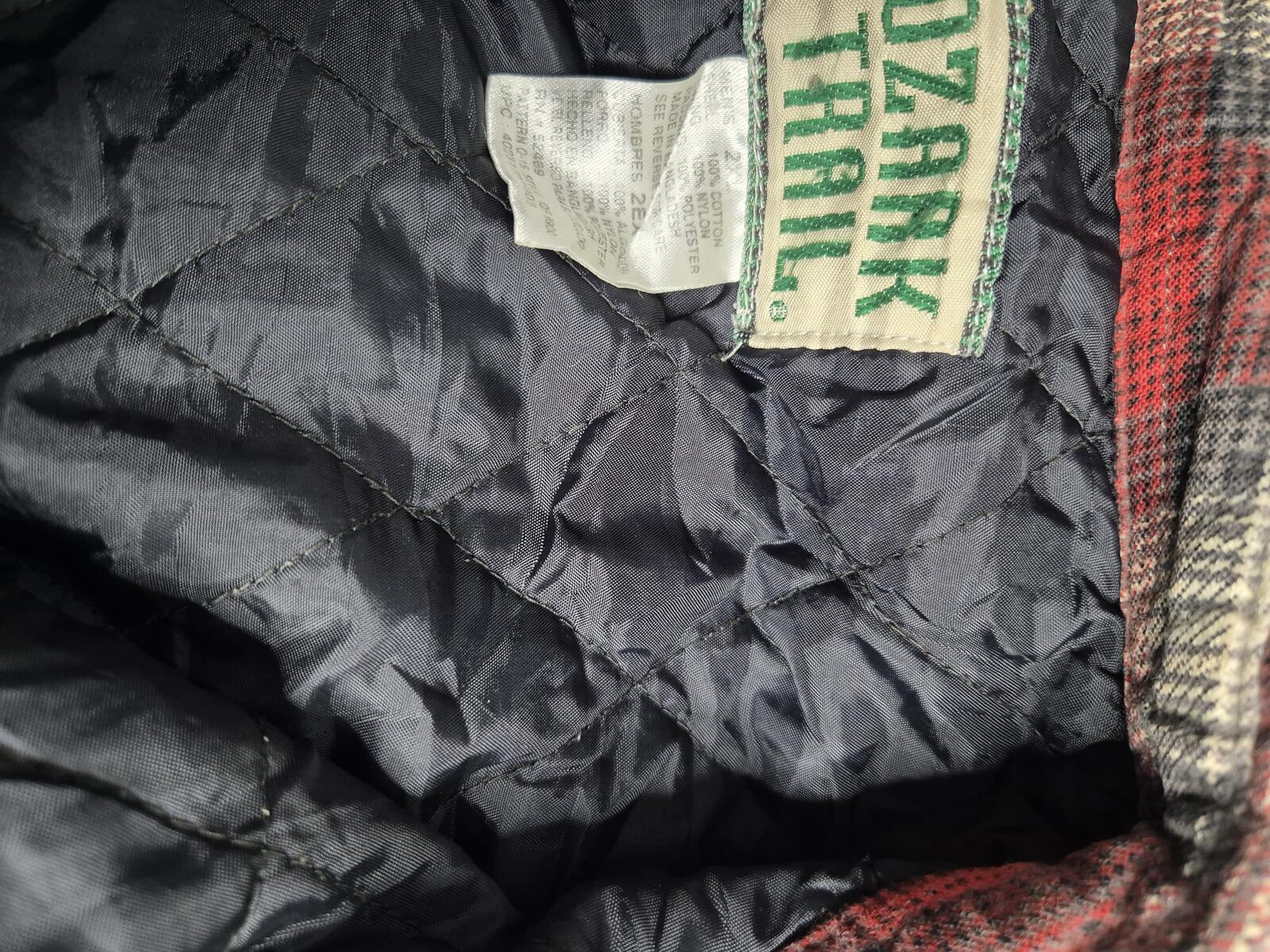 Vintage Padded Flannel check shirt 2XL
