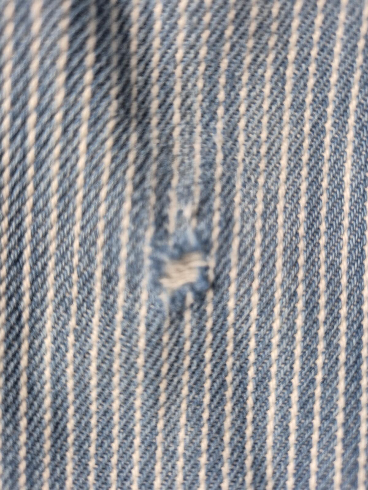 Dungarees, Blue stripe, S