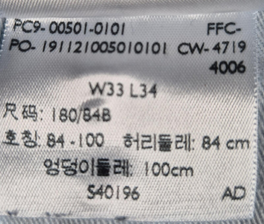 Levi 501s, leather patch,W33 L32