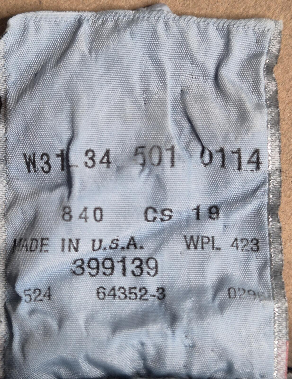 Vintage 90's Levi 501"s Made in USA W29