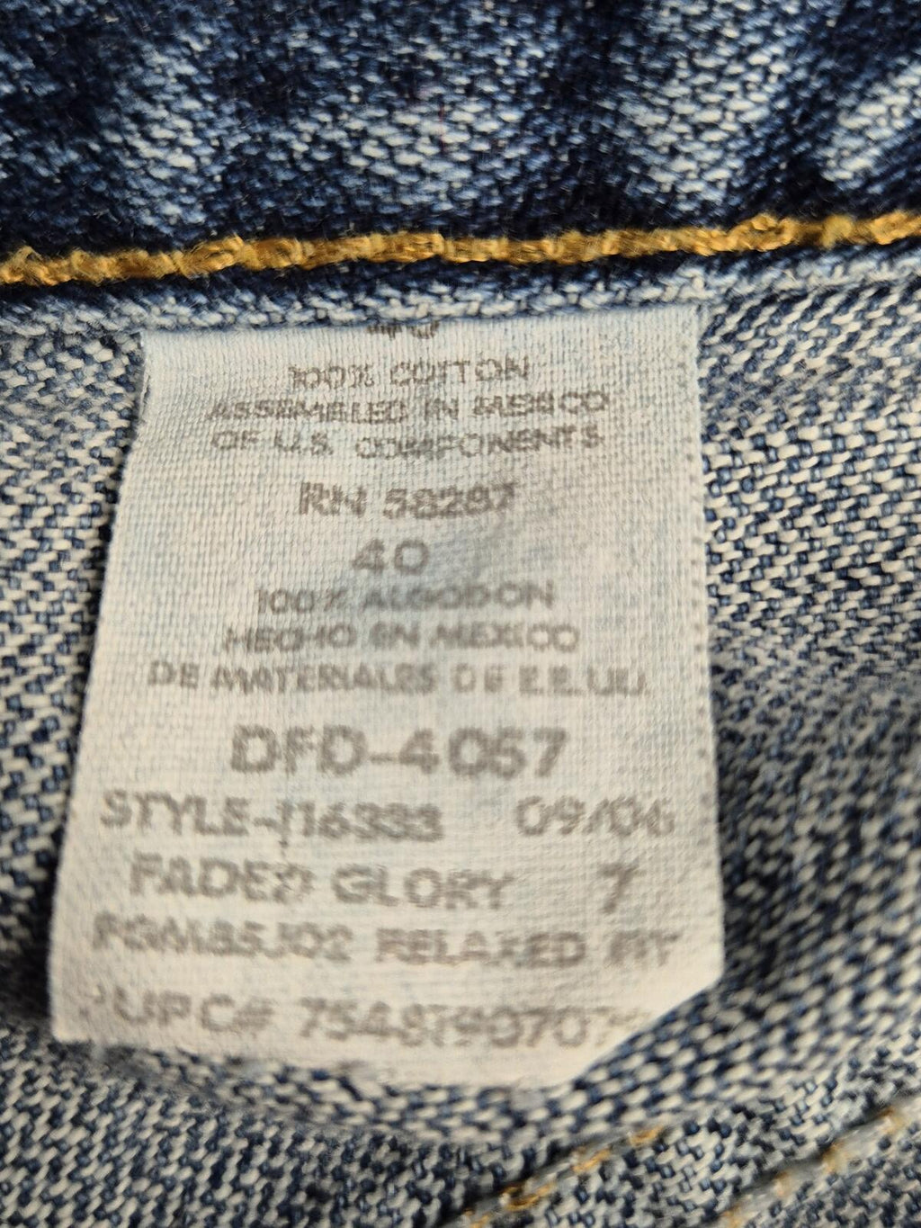 Faded Glory, Denim Shorts W38