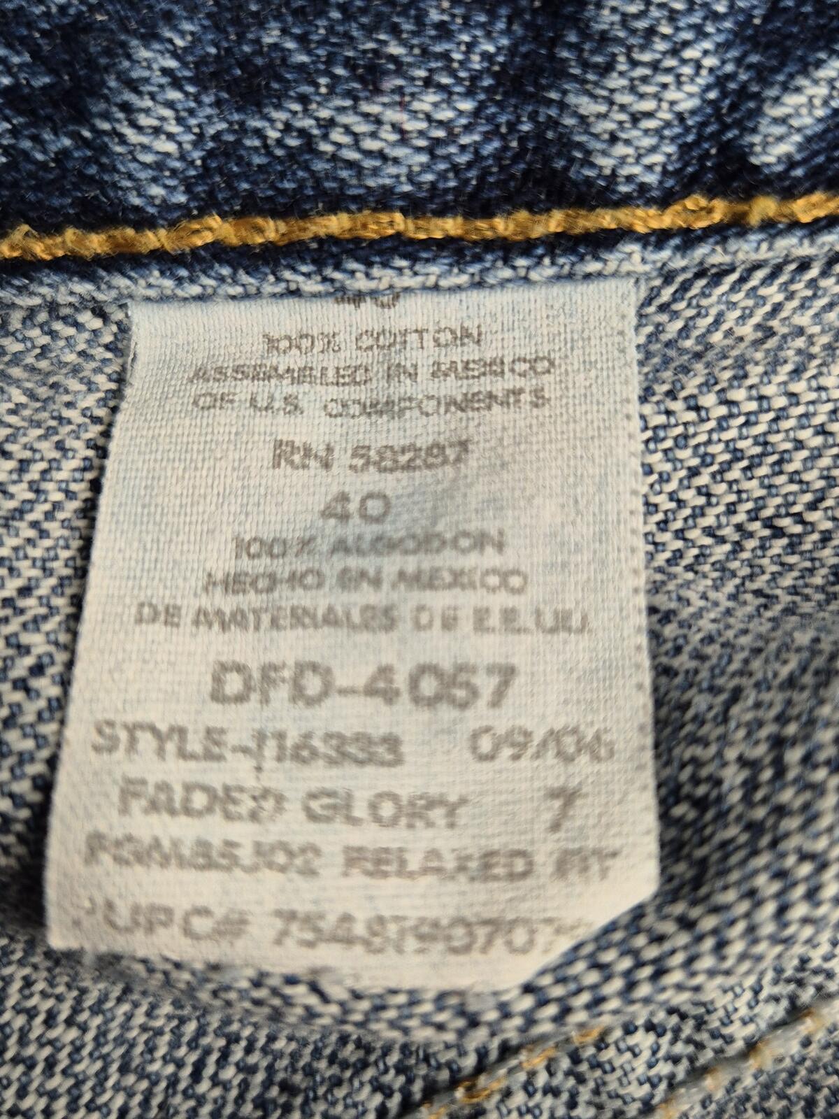 Faded Glory, Denim Shorts W38