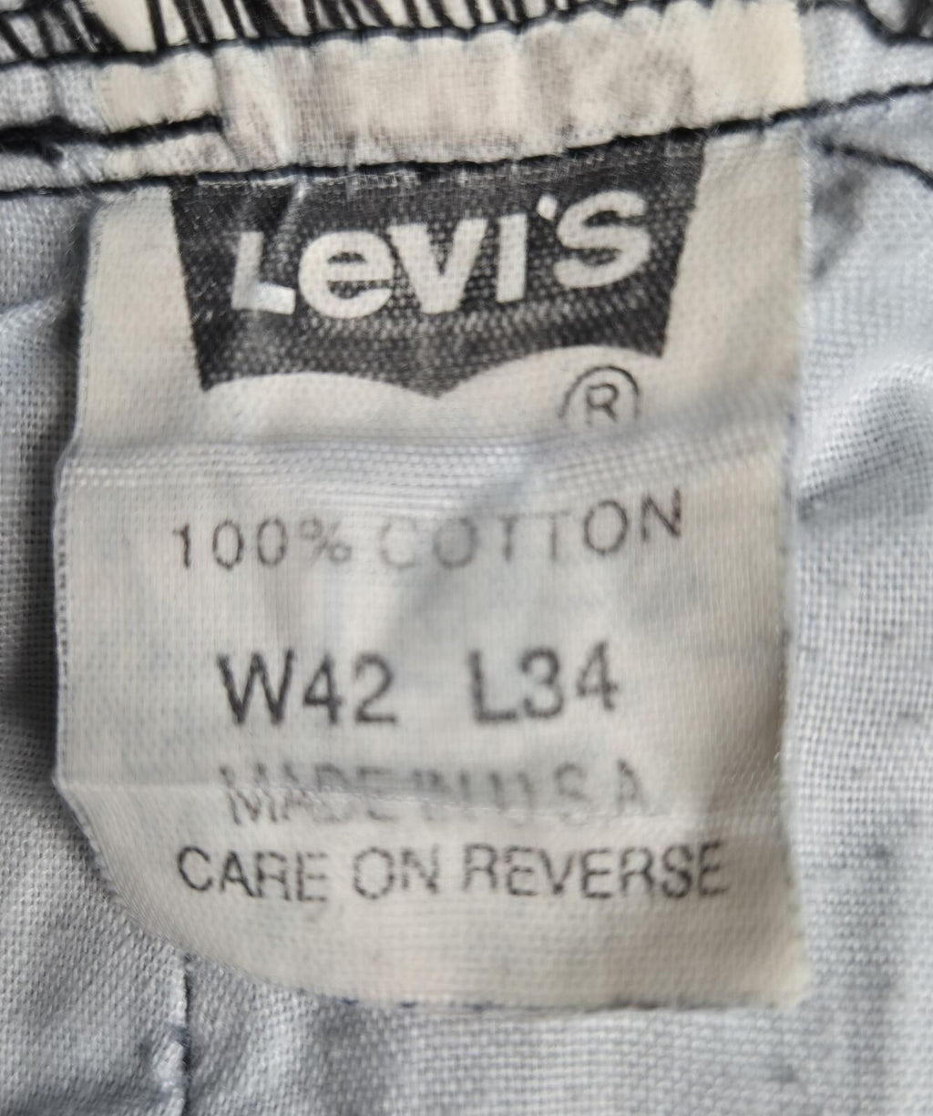 Vintage Levi 501s, paper tab, W38 l29