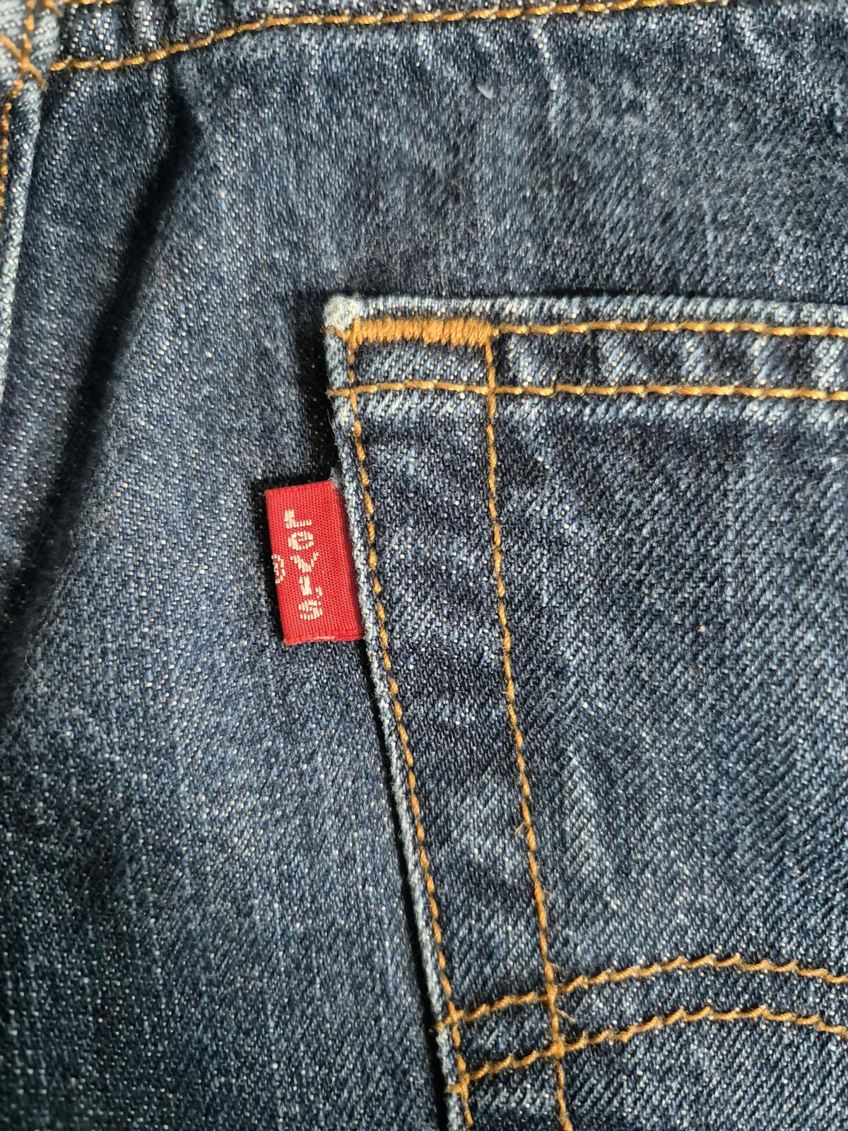 Vintage Levi 501s, paper tab, W38 l25
