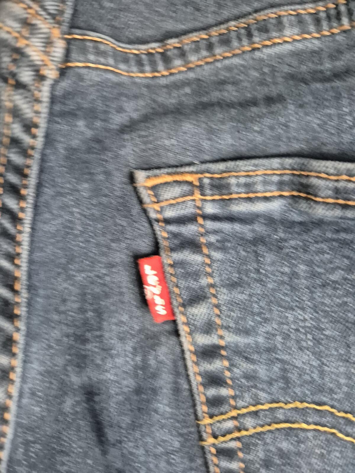 Levi 512's, slim taper W31 L31