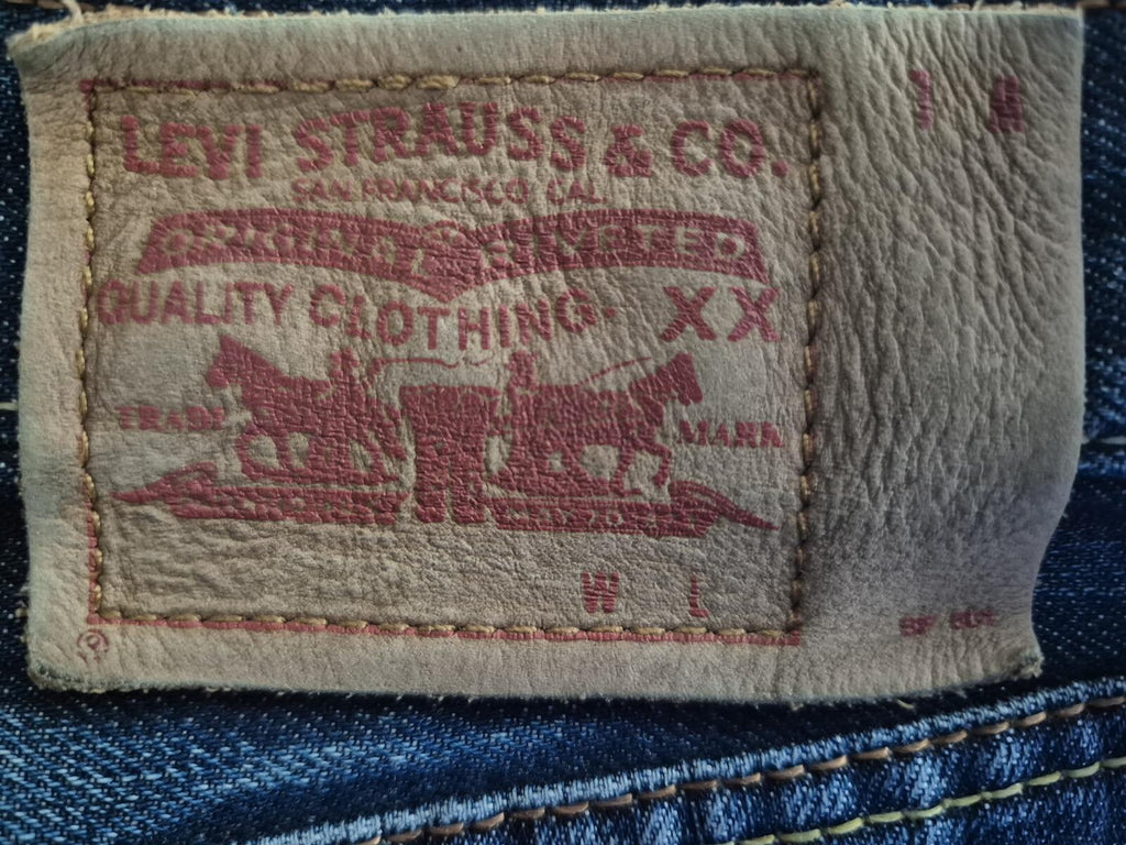 Levi 501s, Button Fly, W30 34