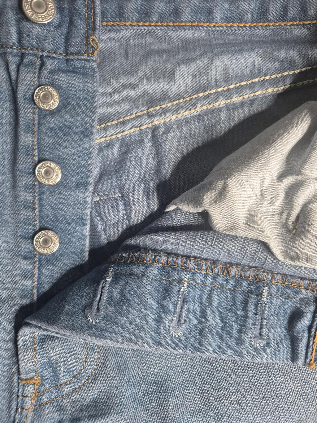 Vintage Levi 501s, Button Fly, W31 L31 1/2