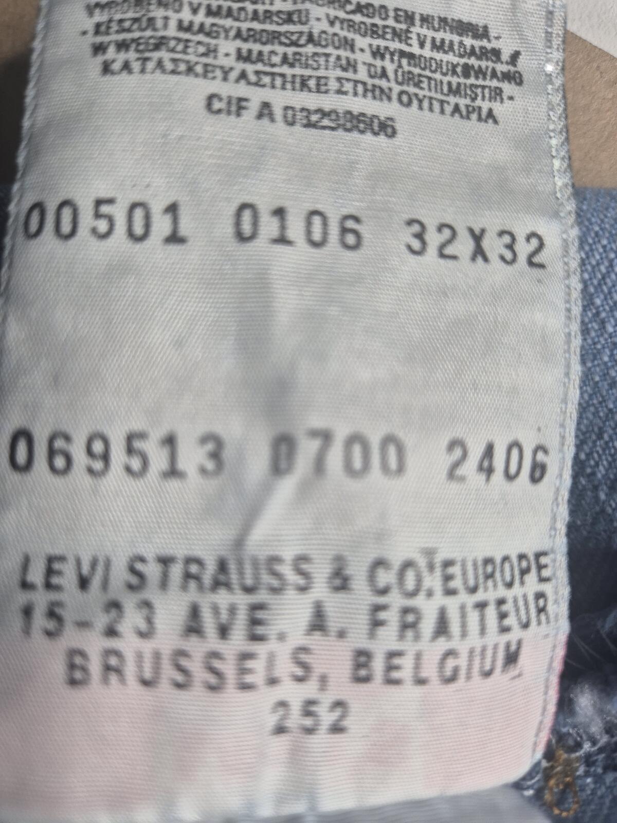 Vintage Levi 501s, Button Fly, W31 L31 1/2