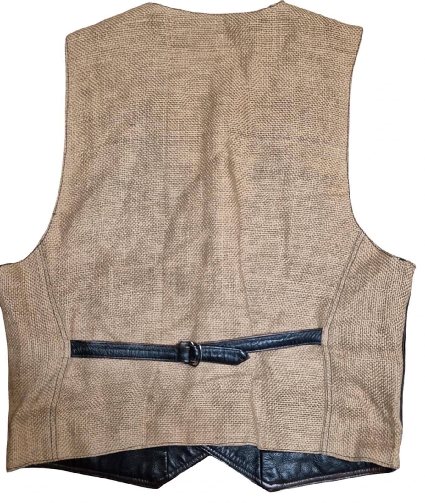 Vintage Lost Boys leather waistcoat size S