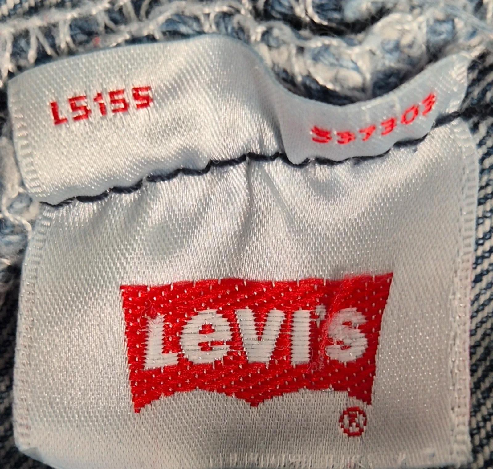 Levi 501"s, straight fit, button fly,  W30