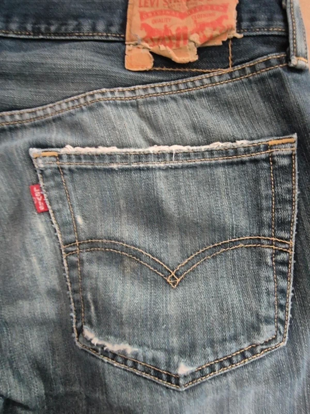 Vintage levi 501"s made in mexico W34 L35
