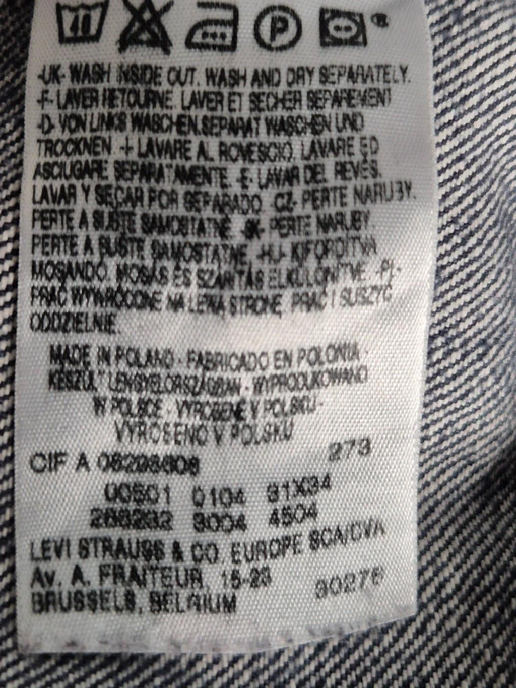 Vintage Levi 501"s  W29 L30