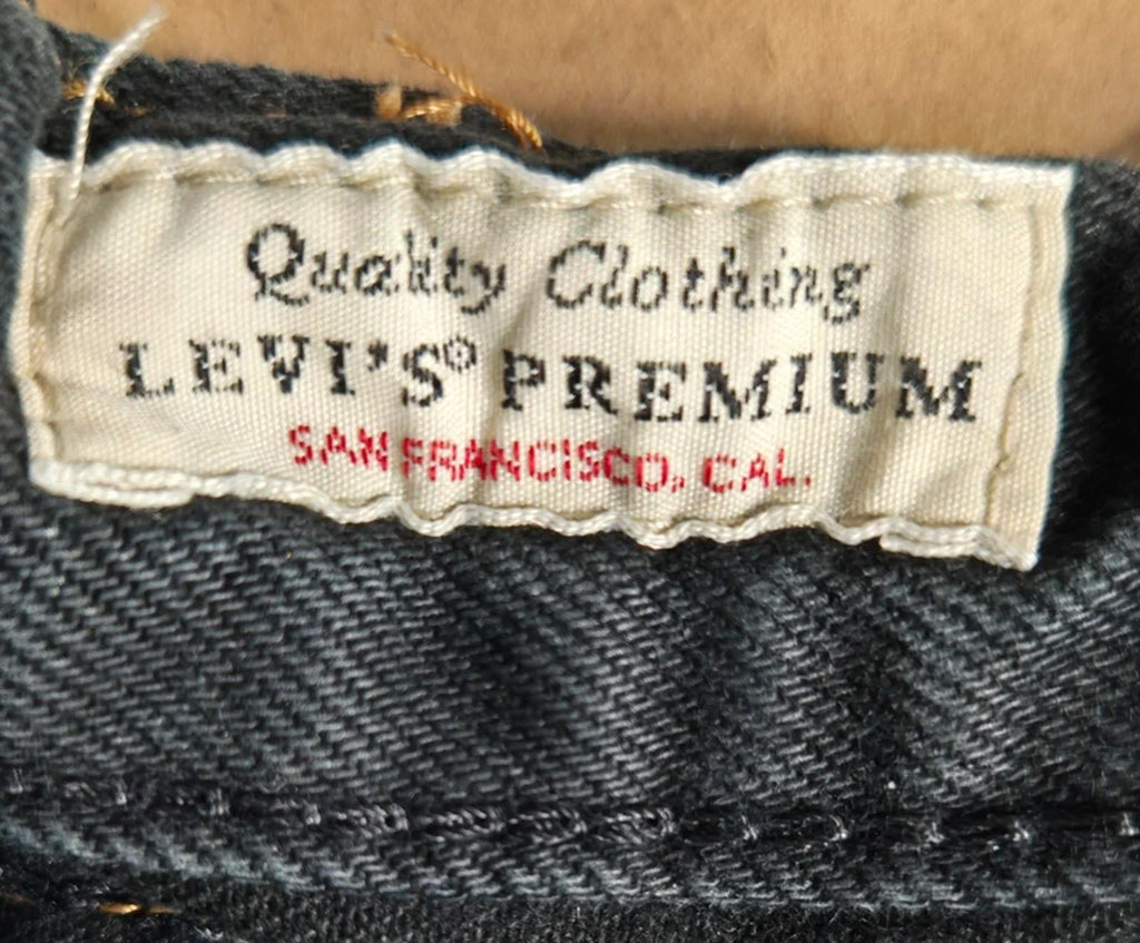 Levis 501"s, button fly, W38 L26 1/2"