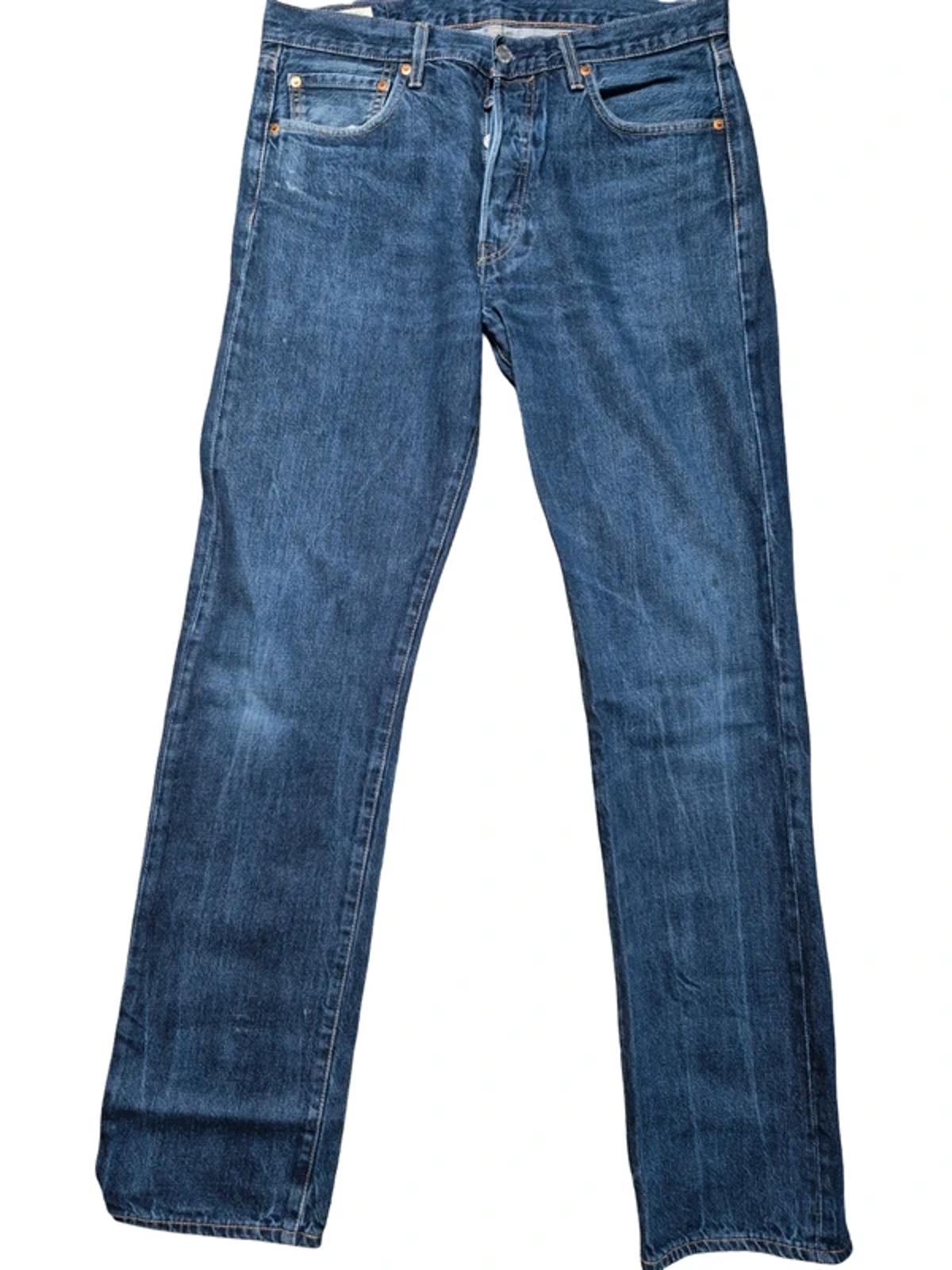 Levi 501"s, button fly, W33 L33