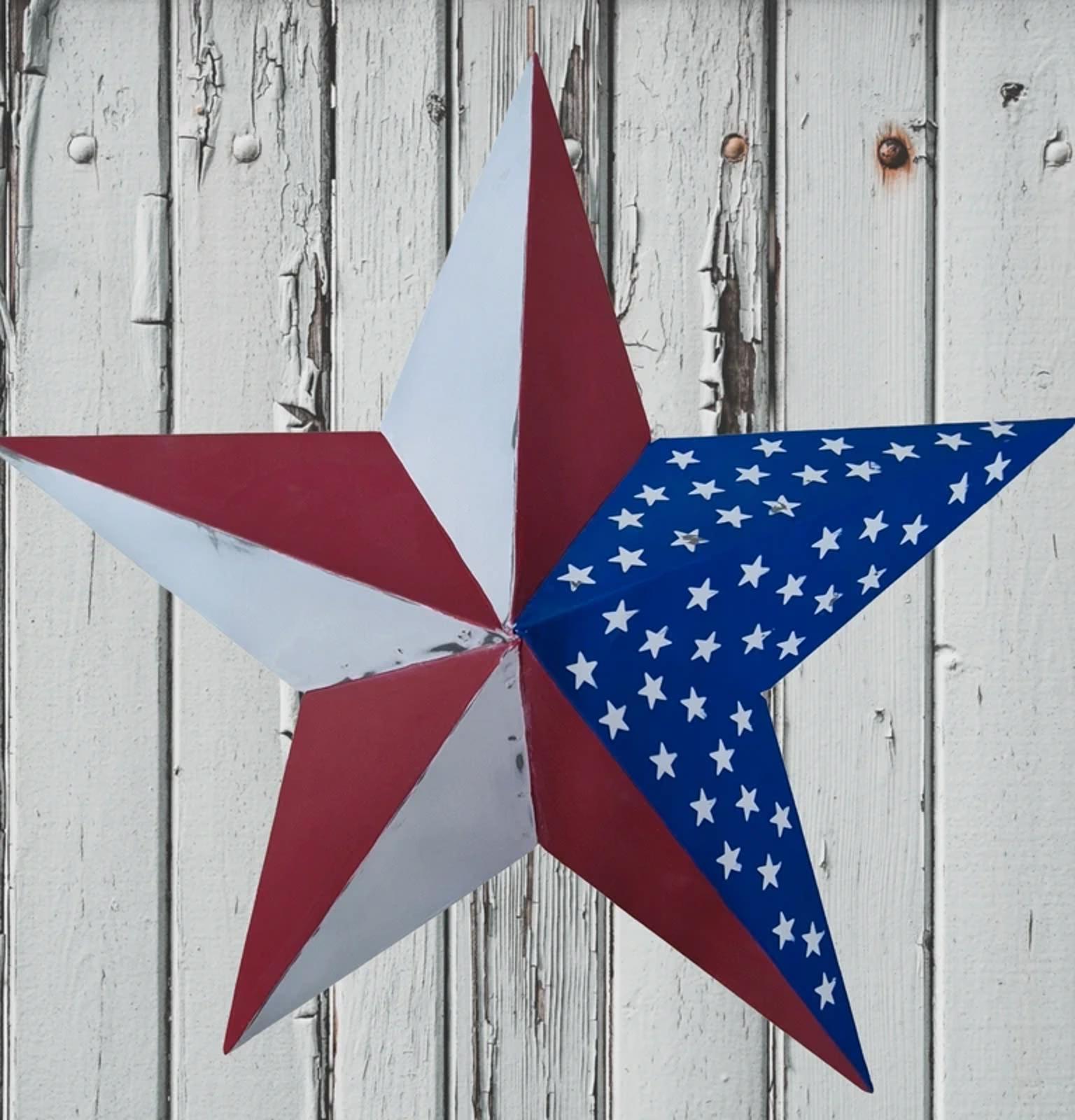 Metal Barn Star large