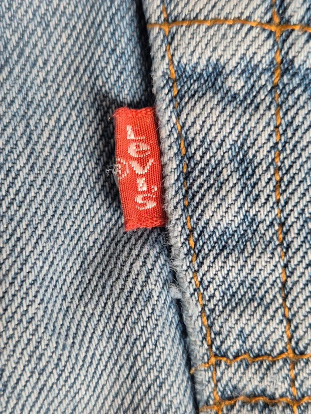 Levi 501"s, button fly, paper tag, W29