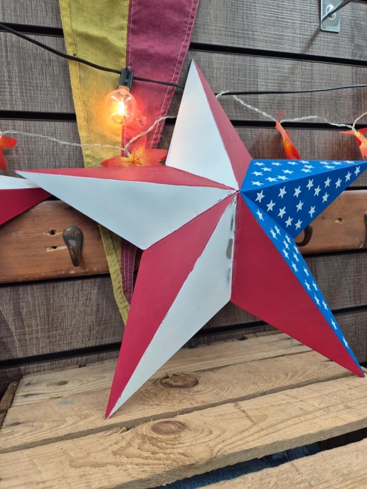 Metal Barn Star large