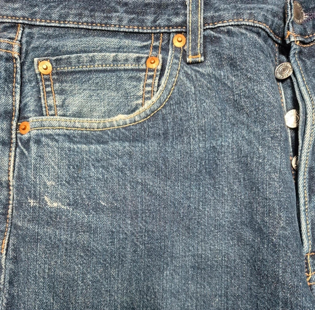 Levi 501"s, button fly, W33 L33
