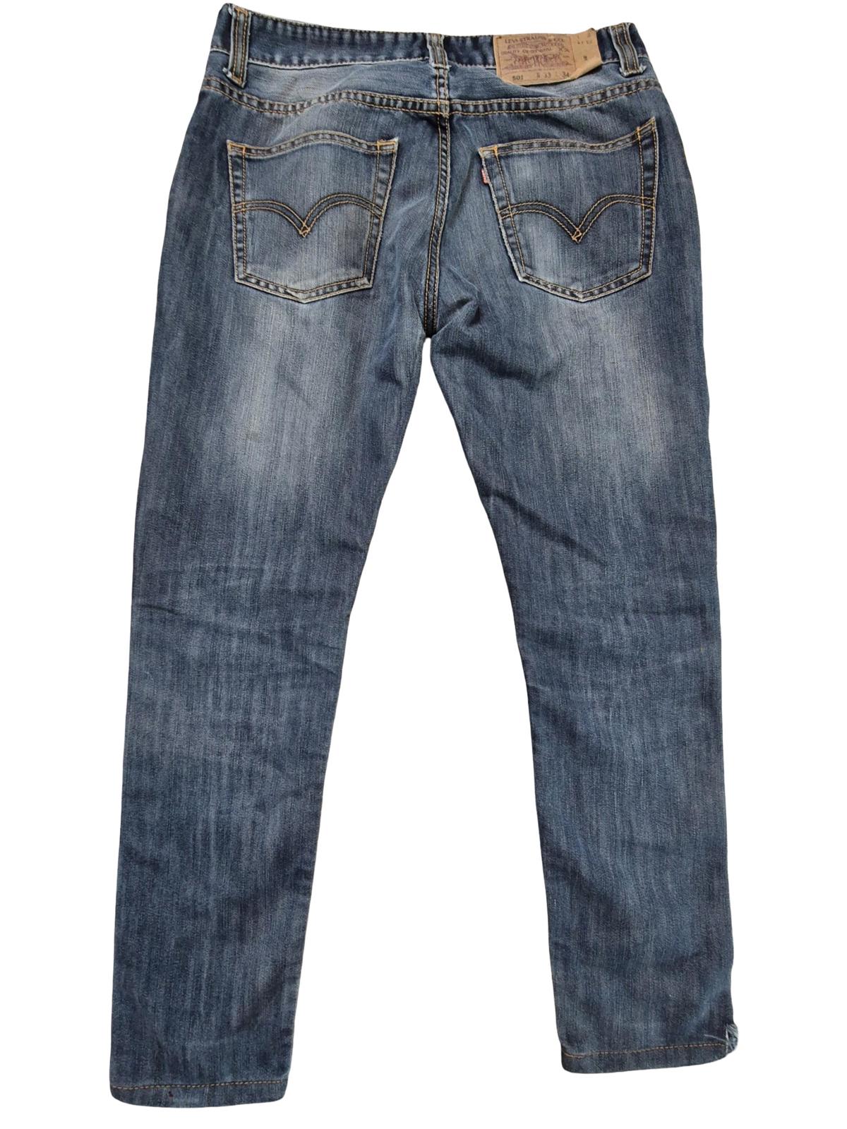 Levi 501s, paper tag, W31 L28