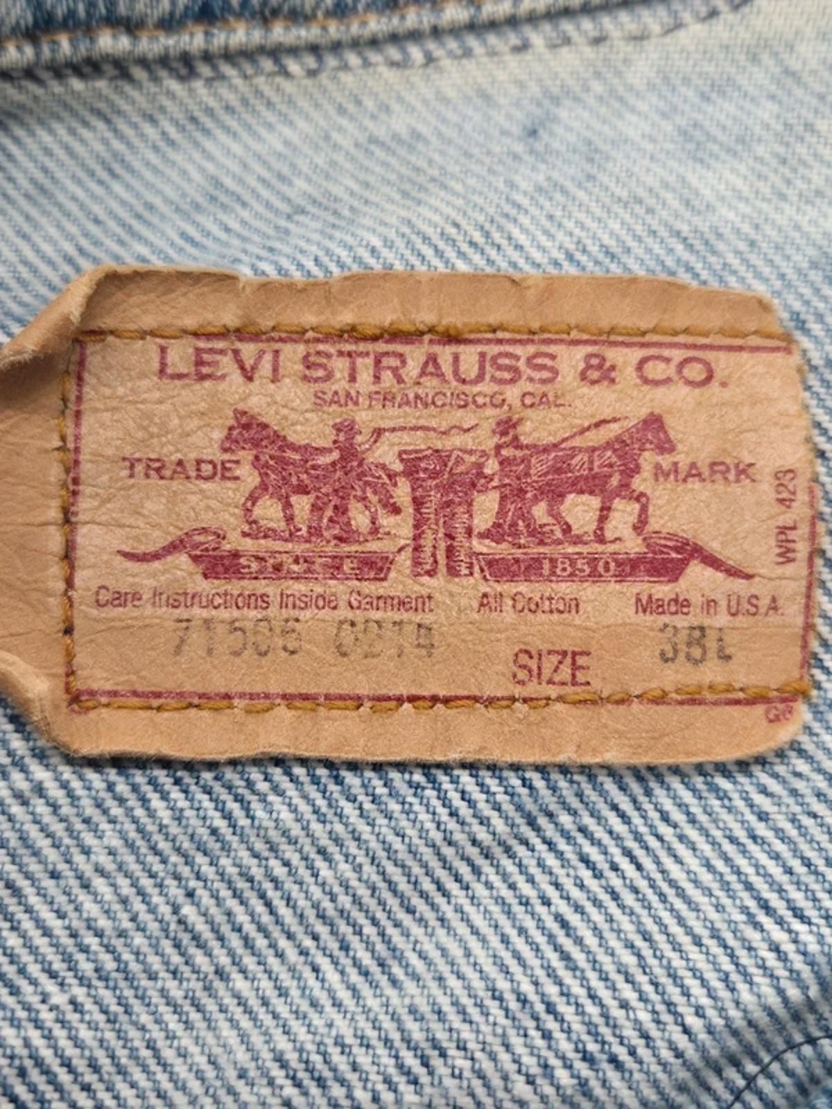 Vintage Levi Denim Jacket 'made in USA'