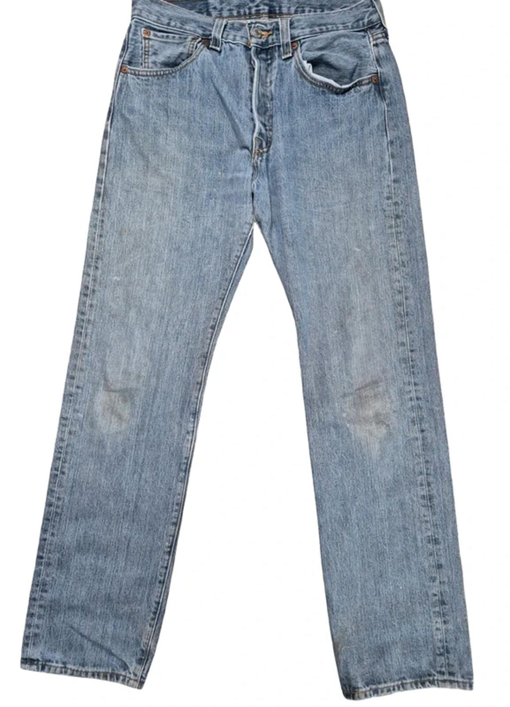 Levi 501"s, straight fit, button fly,  W30