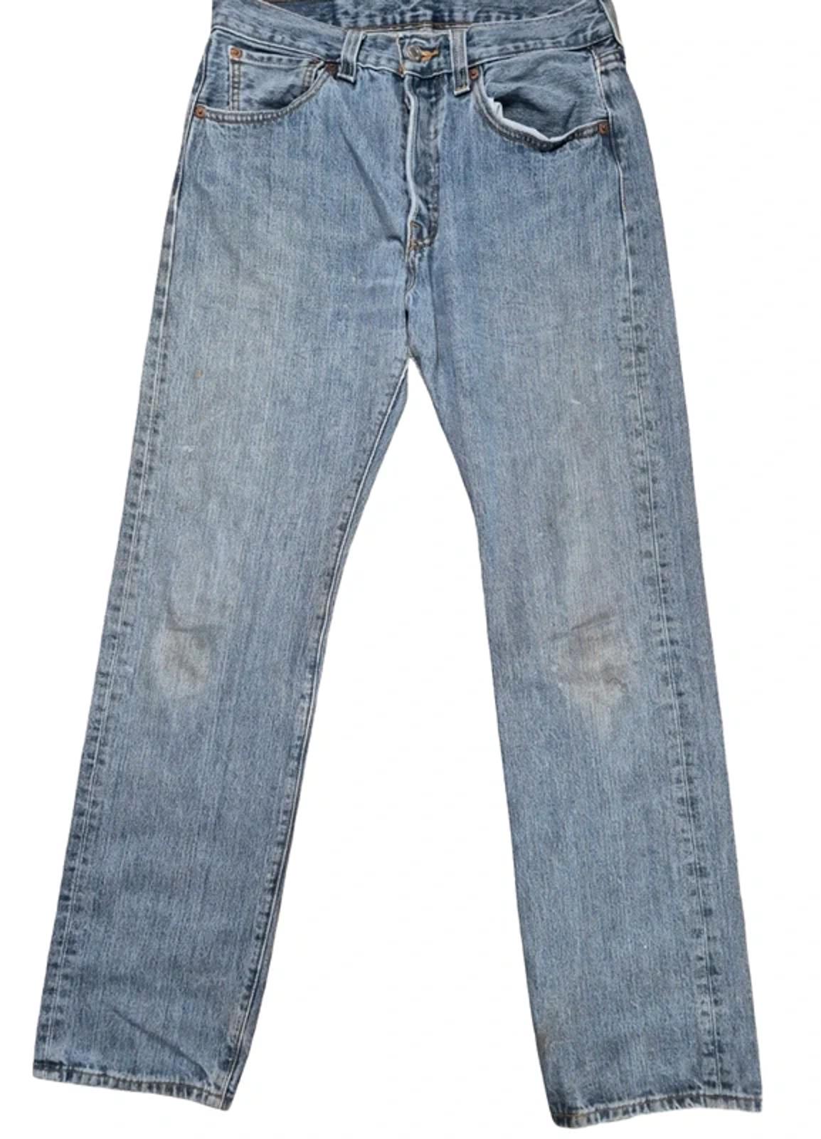 Levi 501"s, straight fit, button fly,  W30