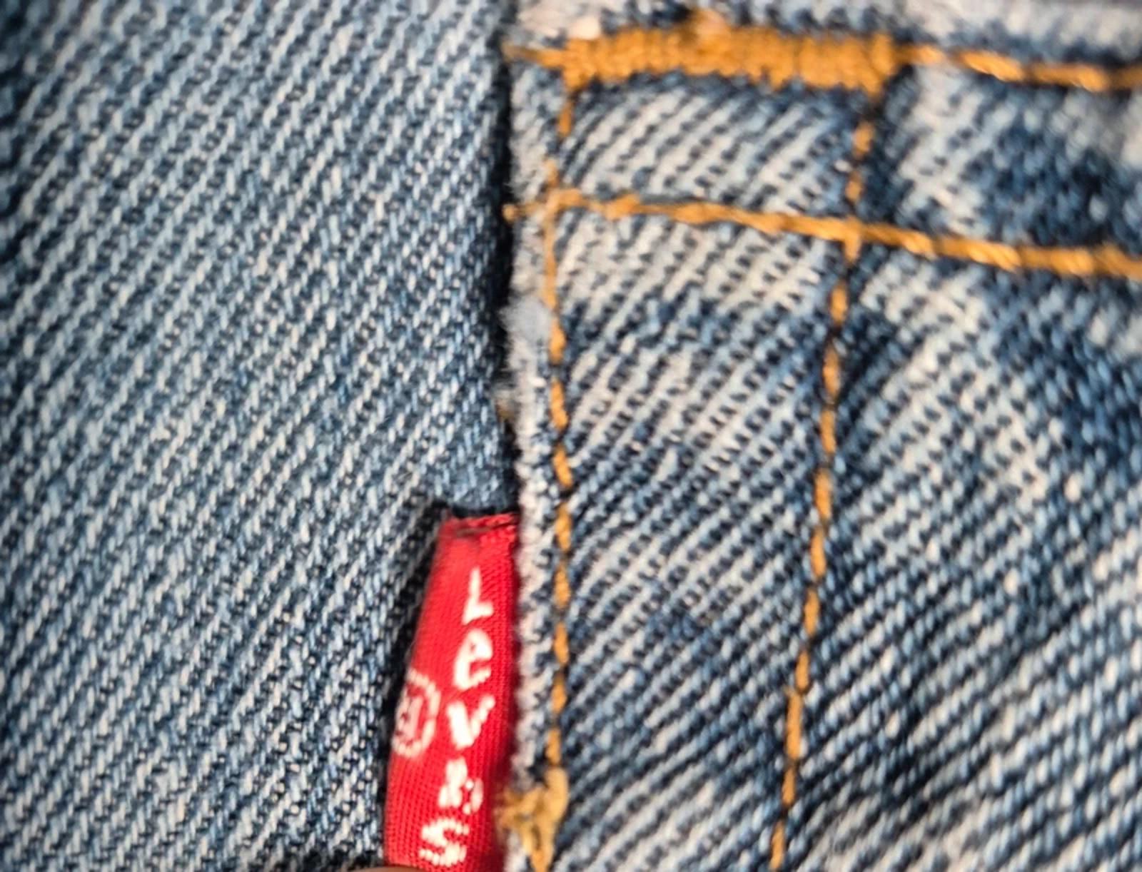 Levi 501"s, straight fit, button fly,  W30